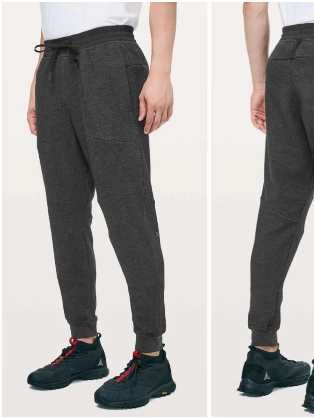 Lululemon At Ease Jogger Heathered Black